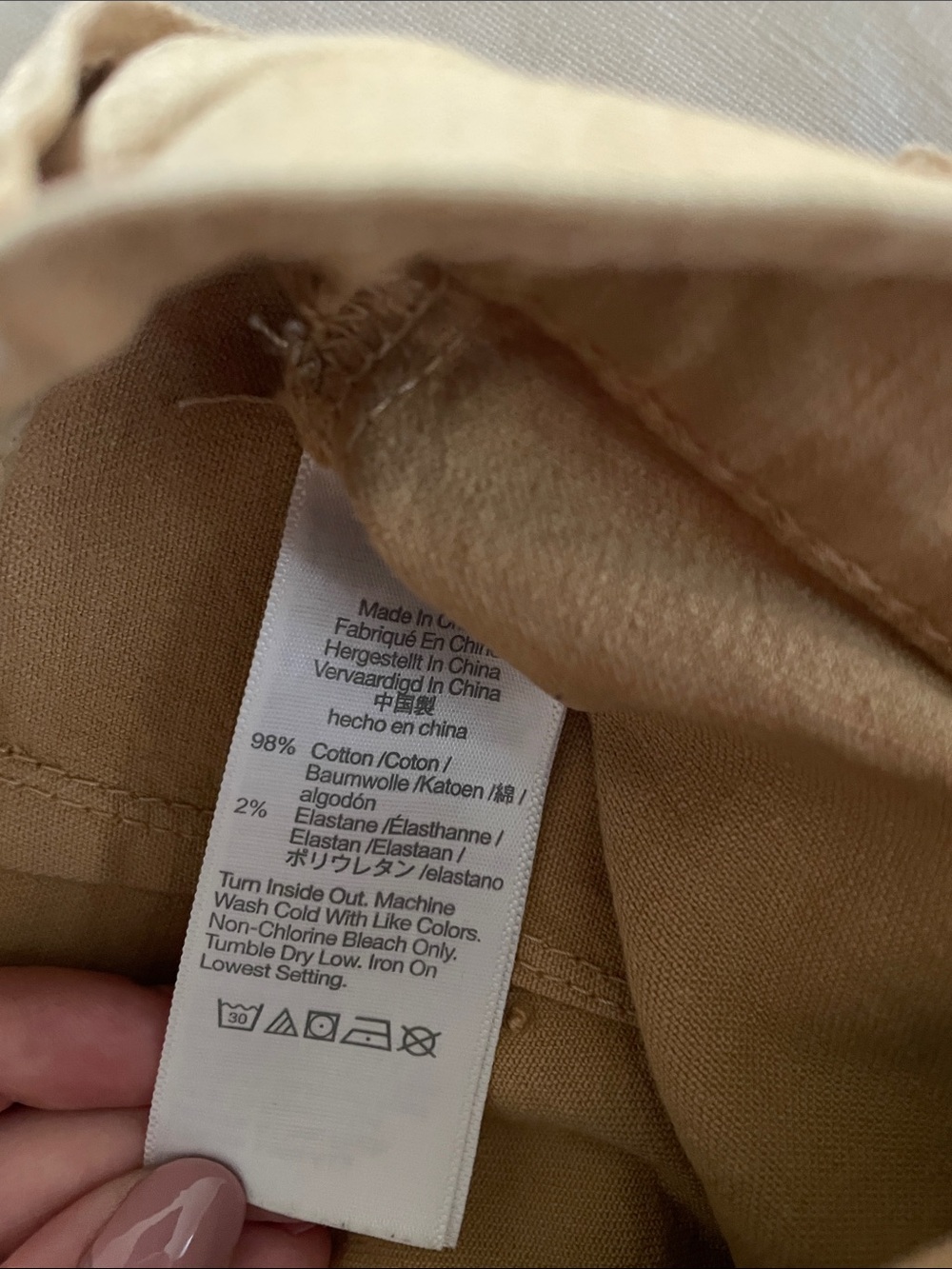 Madewell Camel High-Rise Wide-Leg Jeans - Picture 4 of 4